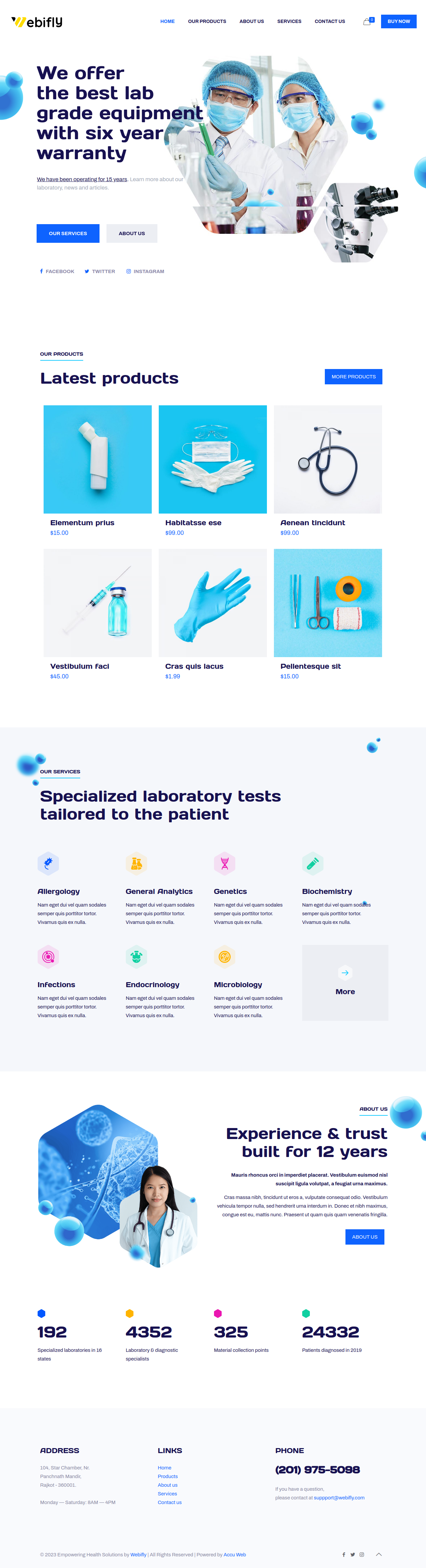 medical health solution templates