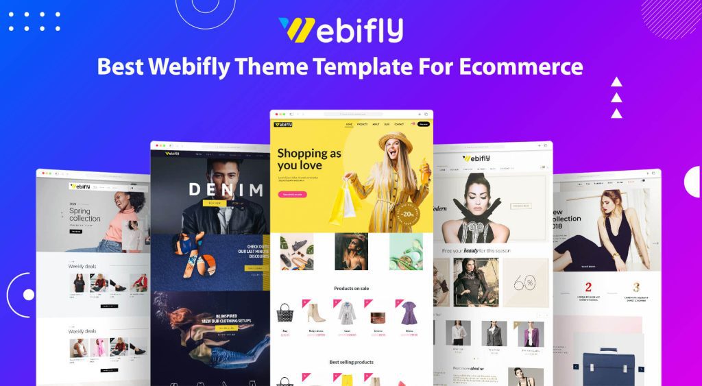 ecommerce website templates
