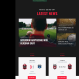 Foot Star - Powerful Sports, Fitness Templates