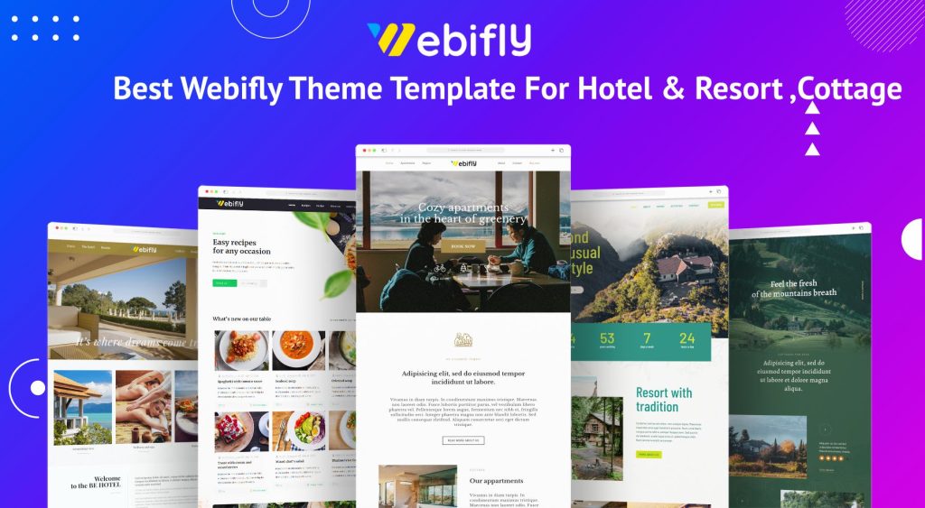 Hotel and Resort Template